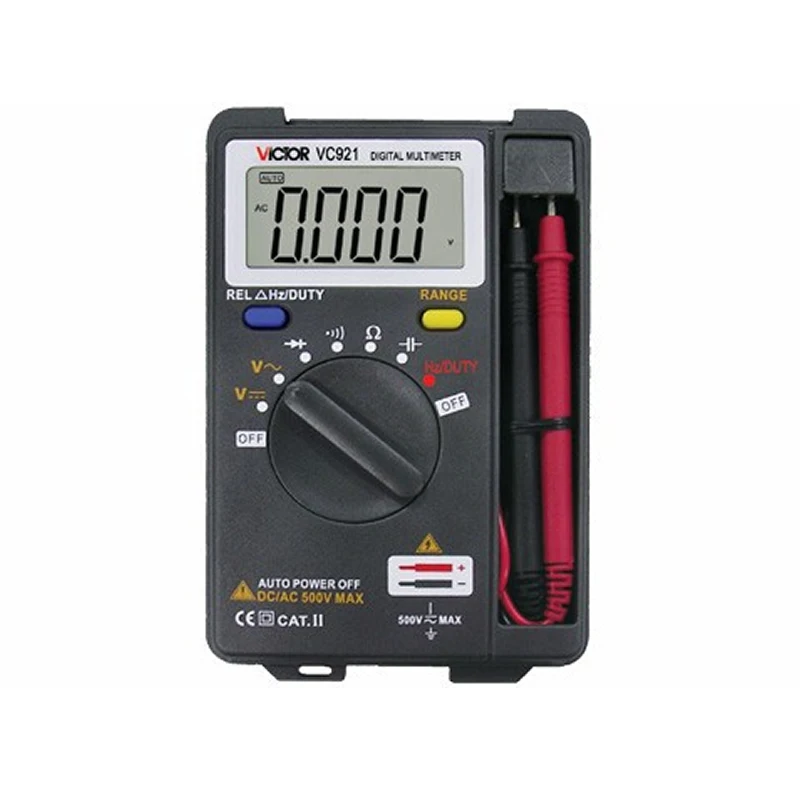 DMM Integrated Personal Handheld Pocket Mini Digital Multimeter VICTOR VC921|digital multimeter victor|multimeter victorvictor vc921 - AliExpress