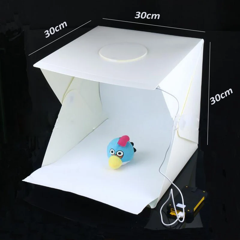 30 см 40 см складной светильник для фотостудии софтбокс светодиодный светильник софтбокс Фото Набор для фона светильник коробка для DSLR камеры