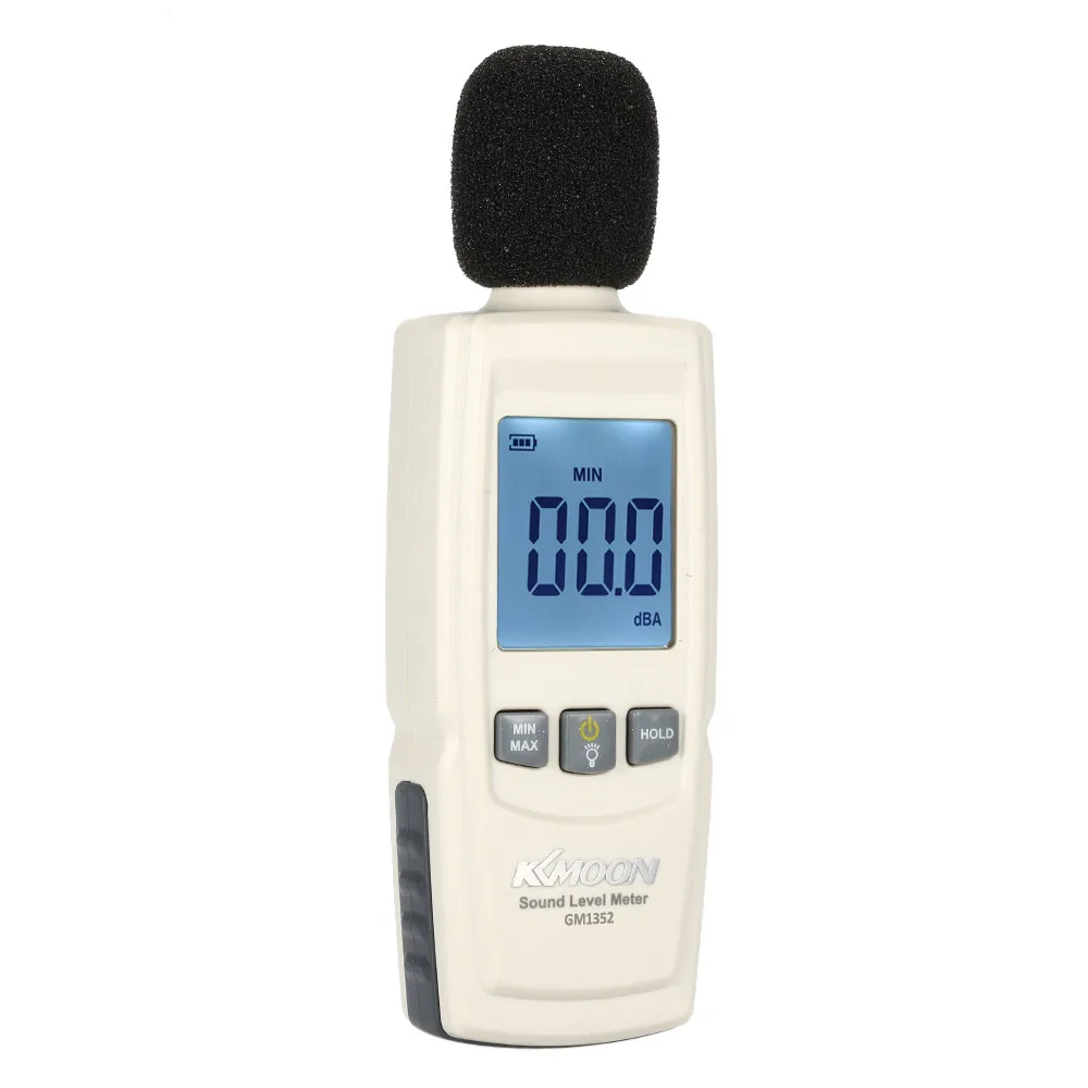Kkmoon цифровой измеритель уровня звука, тестер шума, диагностический инструмент, децибел, измеритель, мониторинг, измерение уровня шума 30-130 дБ