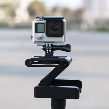 

Folding Z Type Tripod Heads Stand Holder Photography Studio Camera Tripod Z Pan & Tilt Quick Release Plate For Action Camera