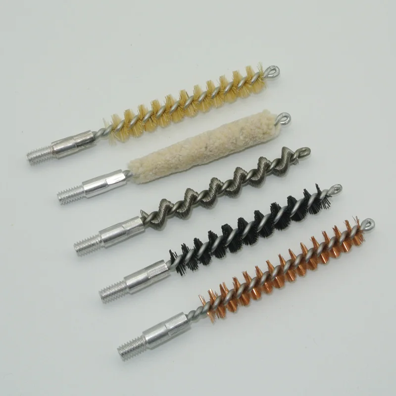 Green World .22cal/5.56mm .30cal/7.62mm .357cal/9mm Gun Clean Brush Kit Rifle Cleaning Kit Gun Cleaning Kit