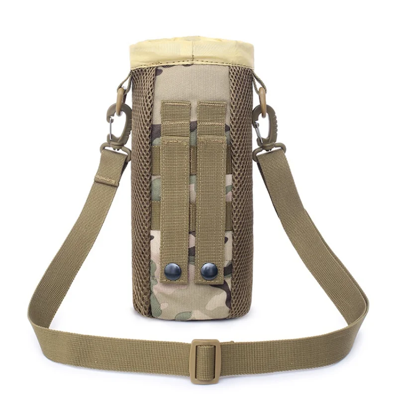 

Tactical Molle Water Bottle Pouch 1050D Nylon Military Canteen Cover Holster Outdoor Travel Kettle Bag 0.5L