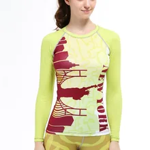 Для женщин Фитнес Бег рубашки Колготки тренировки Фитнес сжатия База Слои с длинным рукавом Спортивные Средства ухода за кожей здания Топы корректирующие