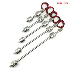 SUS304 Поплавковый выключатель, уровня жидкости воды сенсор горизонтальный двойной Поплавковый выключатель, 30 см 40 50 60 регулируемый/фиксированный тип 220 В