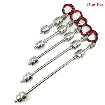 

SUS304 Float Switch,Liquid water level sensor horizontal Double Ball float switch,30cm 40cm 50cm 60cm adjustable/fixed type 220V