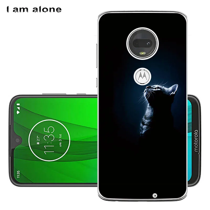 Чехлы для телефонов I am alone для Motorola Moto G7 G7 Play G7 power из мягкого ТПУ для мобильных телефонов модные сумки для Moto G7 - Цвет: Soft TPU HH72