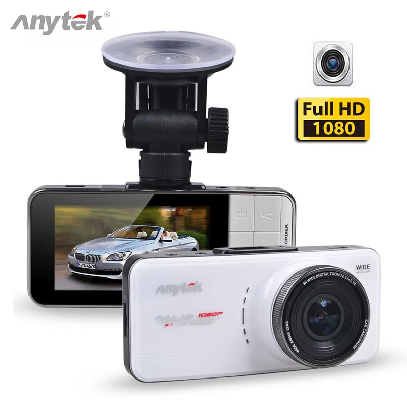 Clear Stock Anytek AT66A Car DVR Novatek 96650 AR0330
