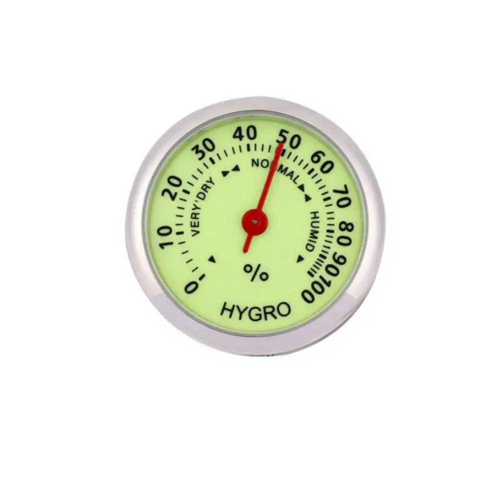 Новые цифровые часы термометр гигрометр Автомобильные украшения для приборной панели автомобиля украшения автомобильные часы автомобильные аксессуары - Название цвета: Luminous Hygrometer