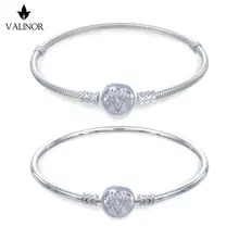 Bracelet with Round iris flower lock 925 Sterling Silver Bracelets JCL004