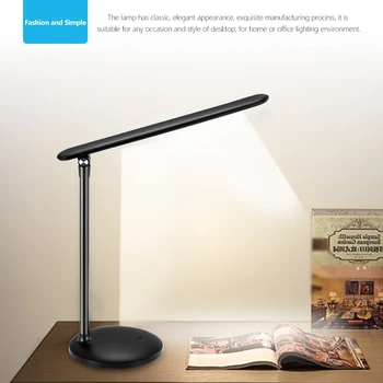

NEWKBO Fashion Eye Protection Study LED Table Lamp office Dimmable Bendable USB Touch Switch light with three modes of light