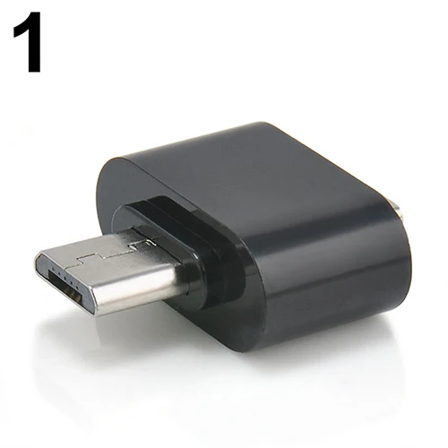 Микро USB мужчина к USB 2,0 Женский адаптер OTG конвертер на планшет телефон Android