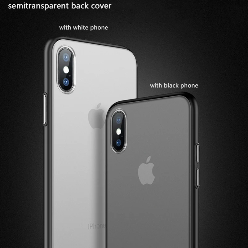 Ультратонкий матовый чехол CHYI для iphone SE 2020 противоударный с защитой от