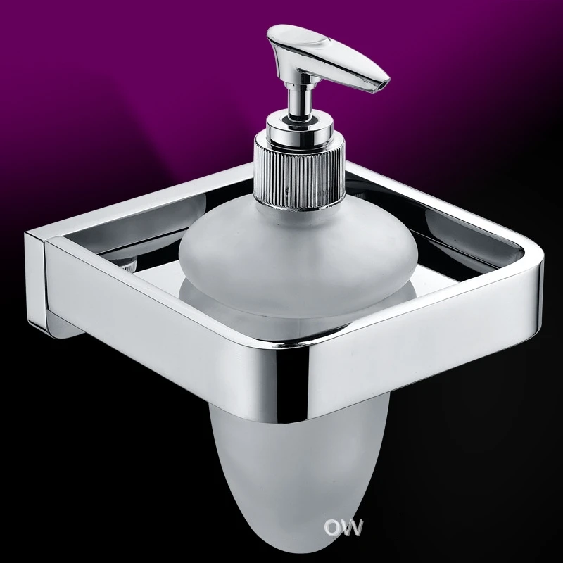 Buy Luxury Solid brass Soap Dispenser/Lotion Dispenser,Brass base with Chrome