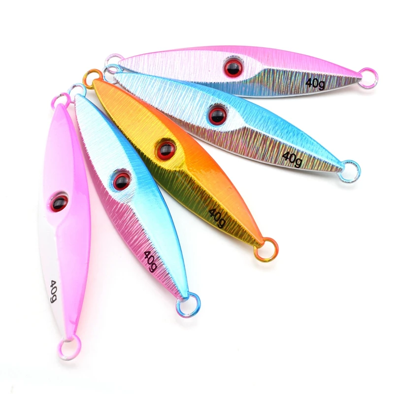 

NEW 1pcs 38g 8.5cm Boat Fishing Jigs Metal Jigging Lure Set Artificial Bait Lead Jig Fishing Lure for Carp Fishing