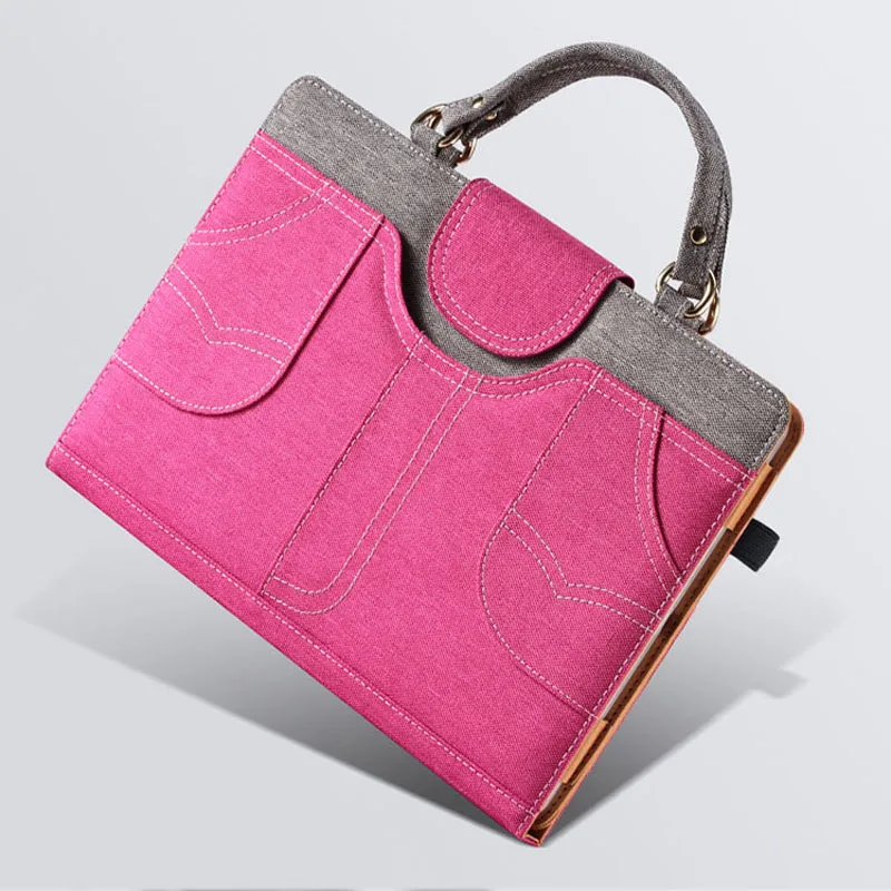 

Tablet Case For ipad Mini 1 2 3 Clamshell Denim multi-angle support Smart protective Case Cover For Apple ipad Mini 3 Bags