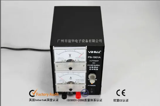 YIHUA 1501A 15 V 1A Регулируемый DC Питание инструментов для ремонта мобильных телефонов, Мощность Тесты регулируется Питание