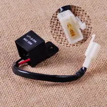 CITALL 12A 2Pin электронный светодиодный проблесковый маячок реле для Honda Kawasaki Suzuki Yamaha мотоцикл указатель поворота Hyper Flash