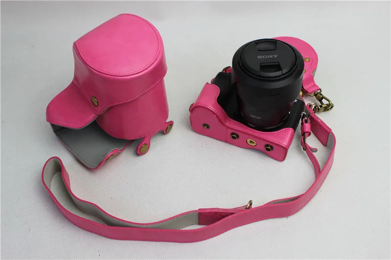leather camera case
