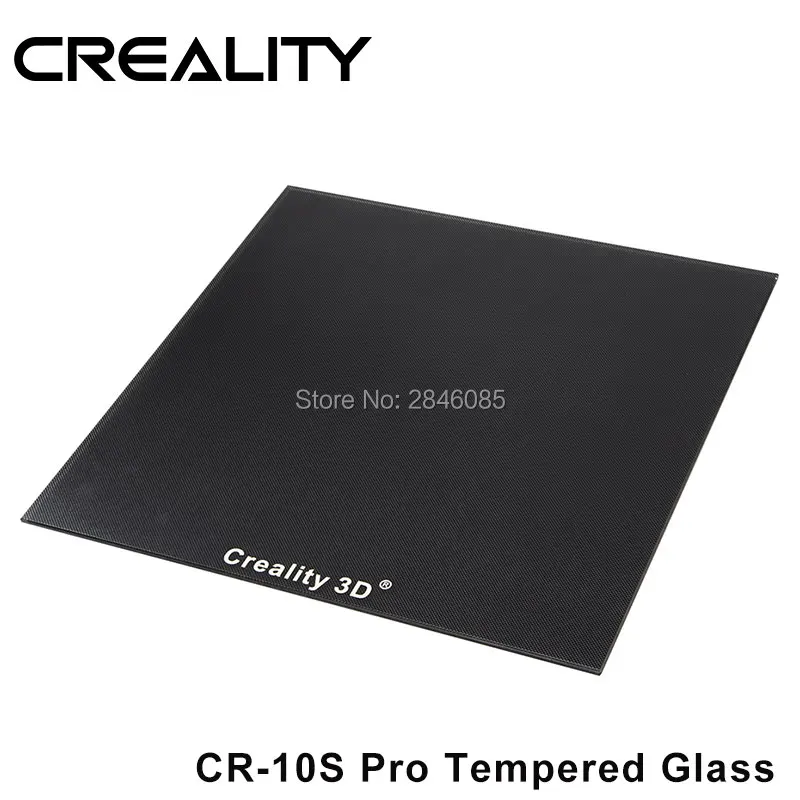 CREALITY 3D CR-10S Pro закаленное стекло со специальным химическим покрытием 310x320x3 мм