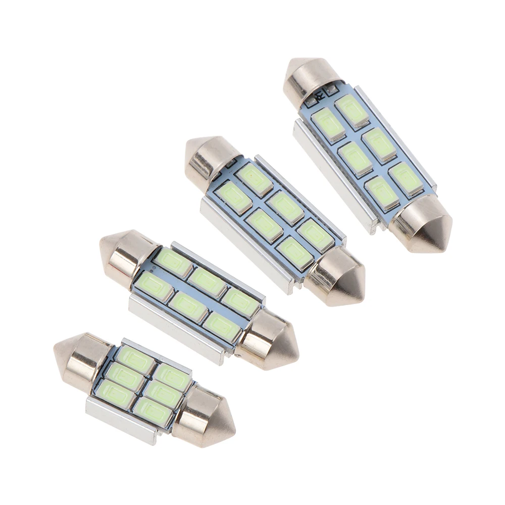 Новое поступление 31 мм 36 39 41 C5W led без ошибок 5730 6 LED smd интерьерные лампы для чтения