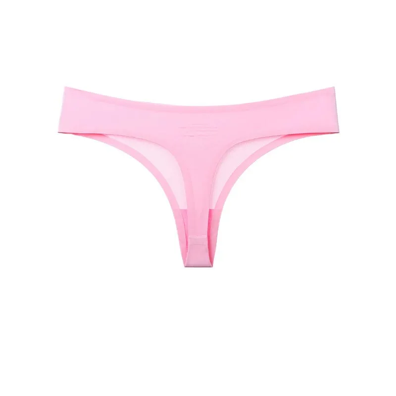 New Women Underwear Invisible Seamless T Panties G-String Female Sexy Thongs Intimates Ultrathin Lingerie Ladies Briefs (13)