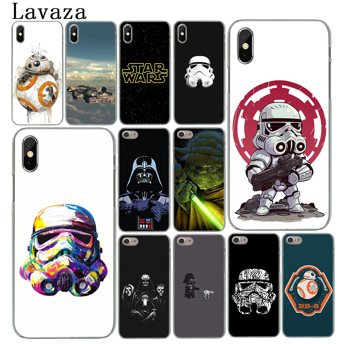 

Lavaza Star Wars logo Hard Phone Cover Case for iPhone XR X 11 Pro XS Max 8 7 6 6S 5 5S SE 4S 4 10