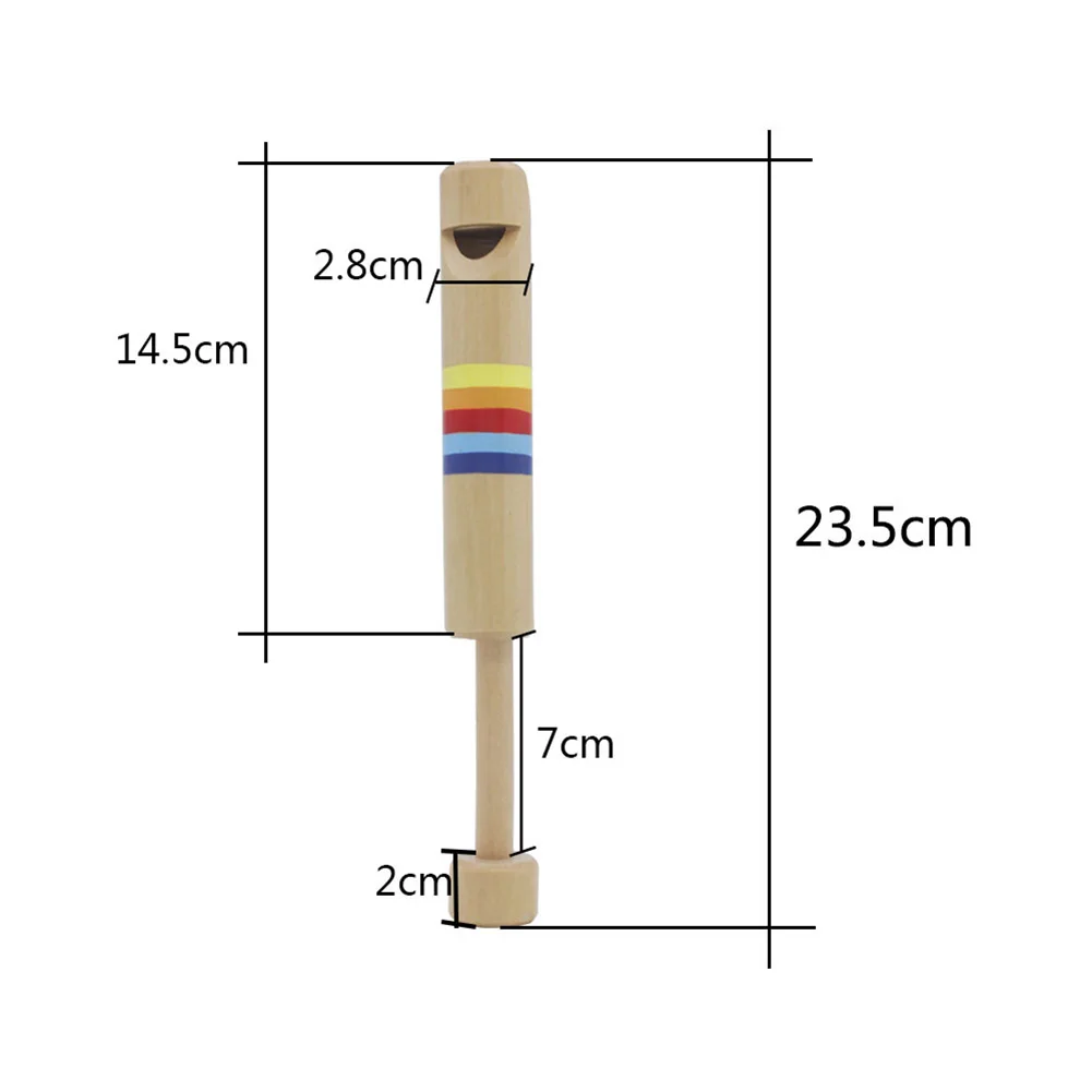 Instrumento Musical de flauta de madera de juguete educativo temprano profesional diacrítico para adultos