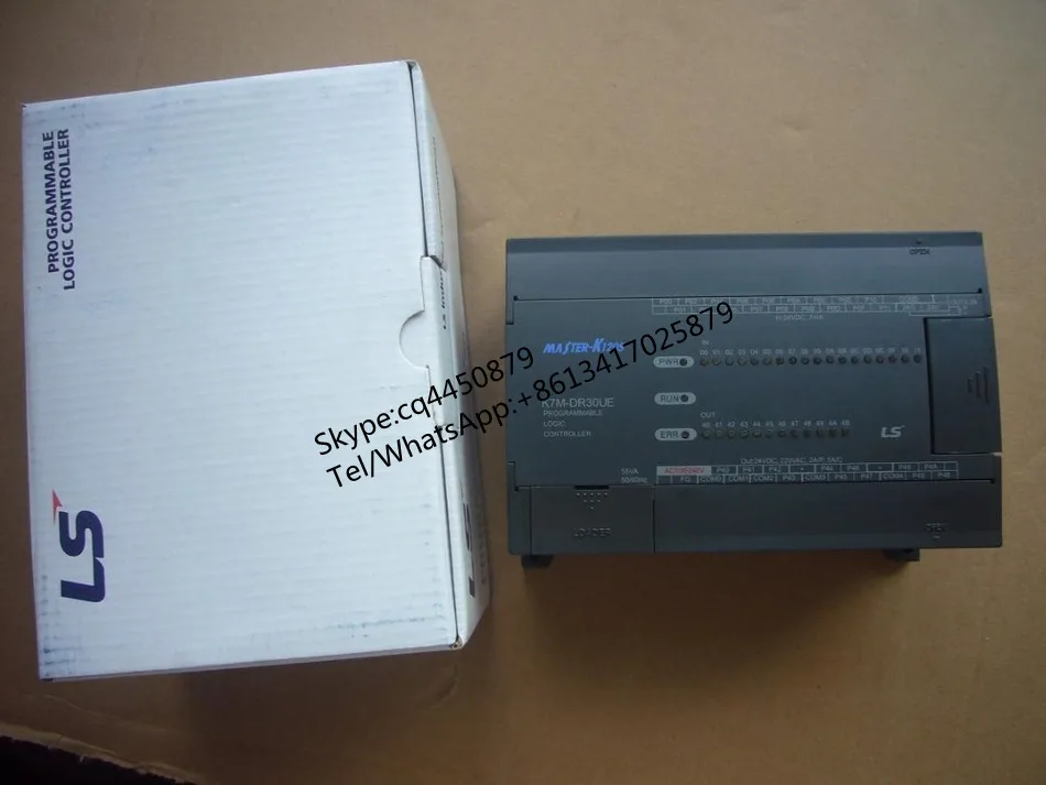 

K7M-DR30UE NEW&ORIGINAL K7M-DR30UE LS PCL K7M-DR30UE PROGRAMABLE CONTROLLERK7M-DR30UE