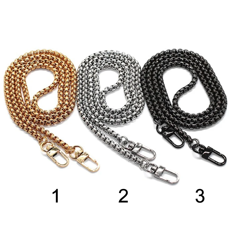120cm Chain Bag Parts Replacement Handbag With Buckles Metal Strap Bag Purse