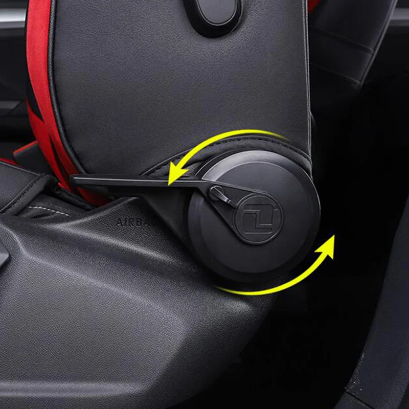 

SUNFADA ABS Seat Adjustment Switch Buttons Car-covers For VW VOLKSWAGEN T-ROC T ROC TROC 2018 2019 Seat Booster Cap Car Styling