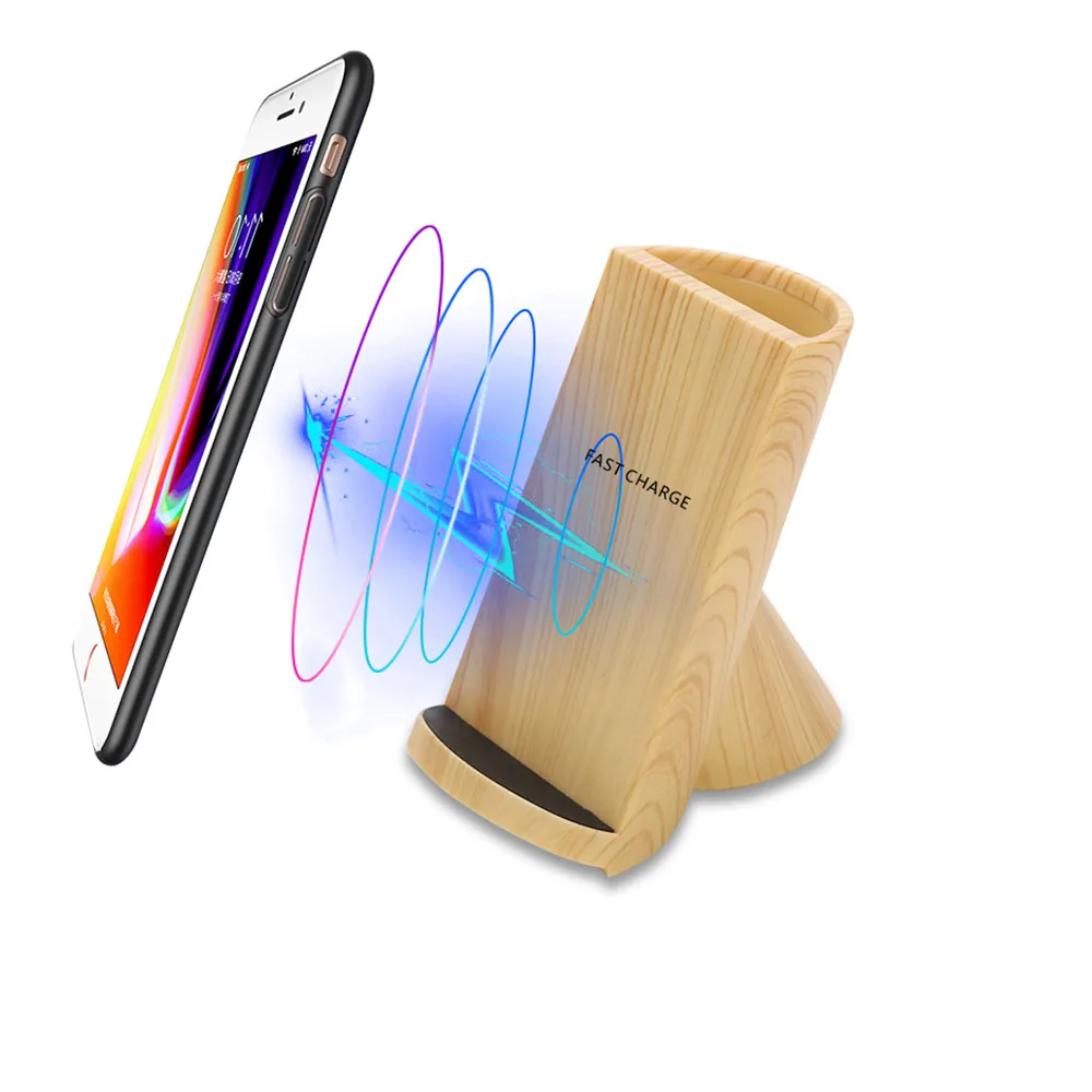 

Wireless Charger Fast Qi Certified Charging Pad Stand for iPhone & Android