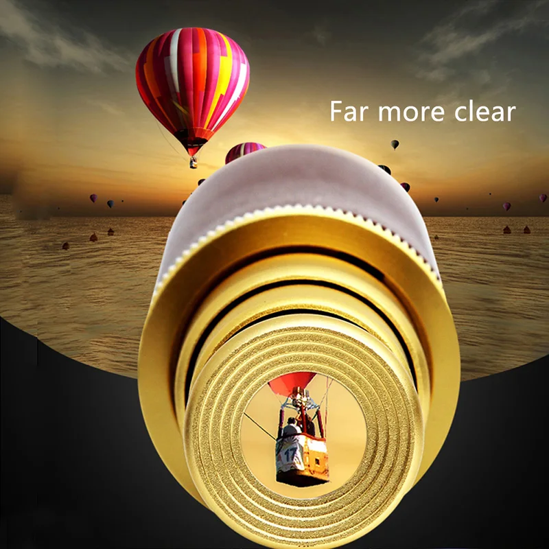 2018 جودة عالية تلسكوب تلسكوب 25x30 مناظير عالية مرات أحادية الأنبوب جيب أدوات للصيد في الهواء عالية الطاقة