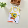 Baby Tops Children Vest Boys Girls Summer T Shirts Sleeveless Tank Camisoles Solid Toddler Tees T-Shirt Size 90-140cm DS19 ► Photo 3/6