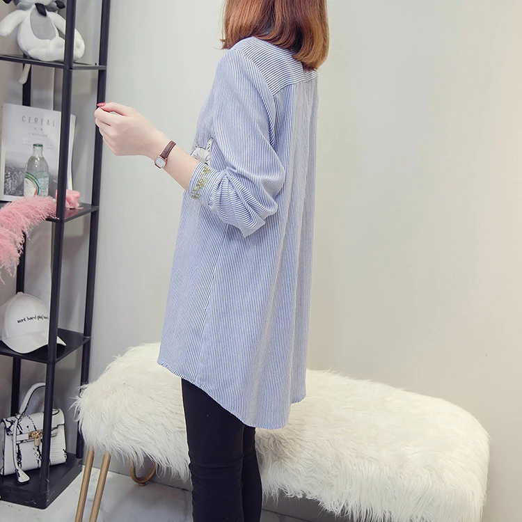 2018 xl 5xl новая весенне осенняя одежда рубашка модный дизайн длинный рукав с