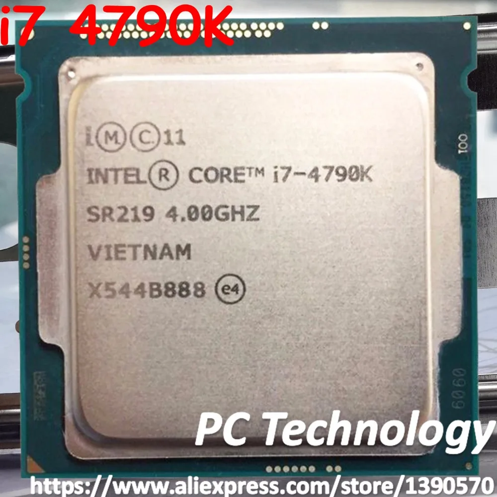 Оригинальный четырехъядерный процессор Intel Core i7 4790K 4 0 ГГц 8 Мб десктопный LGA 1150