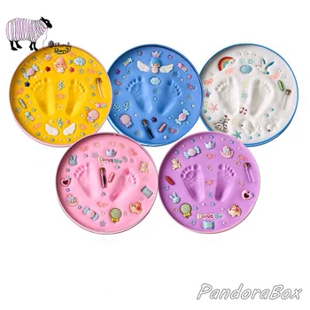 

Newborn Photography Props Baby Handprint Footprint Photo Shoot Studio Gift for Boy Girl Baptish Birthday Gift Photo Frame