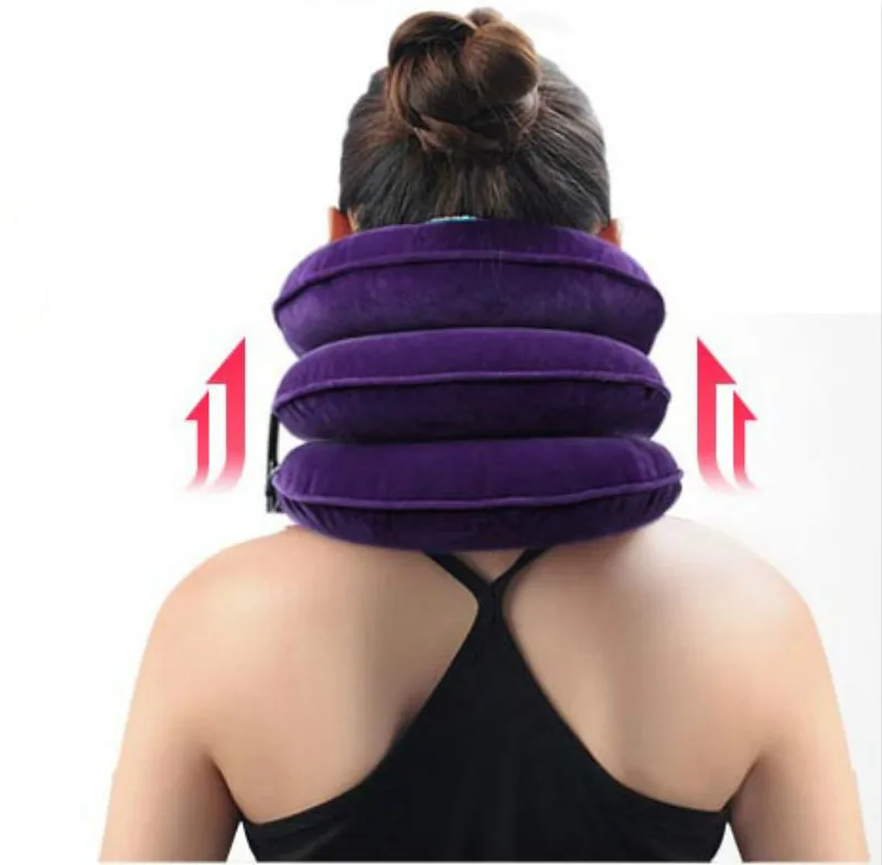 

Support Cervical Medical Health Tool Office Neck Care Therapy Device For Vertebrae Inflatable Traction Home Spondylosis Stretch