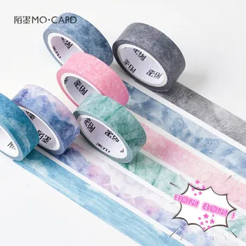 

Paper tape natural primary color series 6 colors (1 piece)