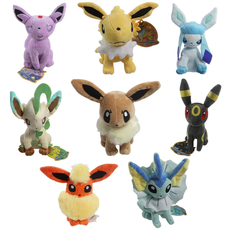 

8PCS/set cartoon Plush Toy Stuffed Dolls 18~29cm Cute Cartoon Collectible Soft Stuffed toys For Kids Birthday/Christmas Gift