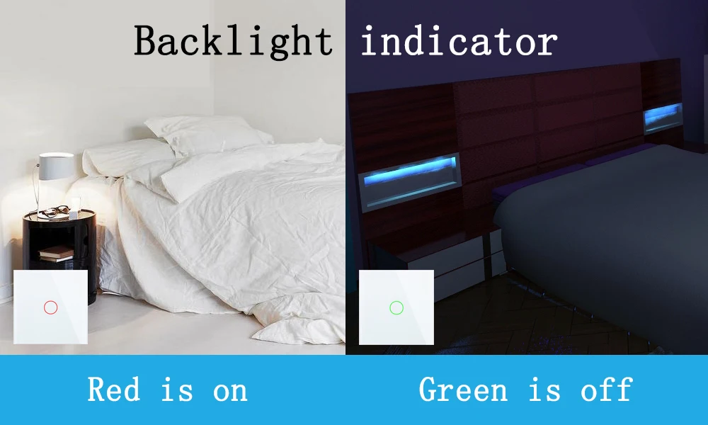 Touch Switch Backlight indicator