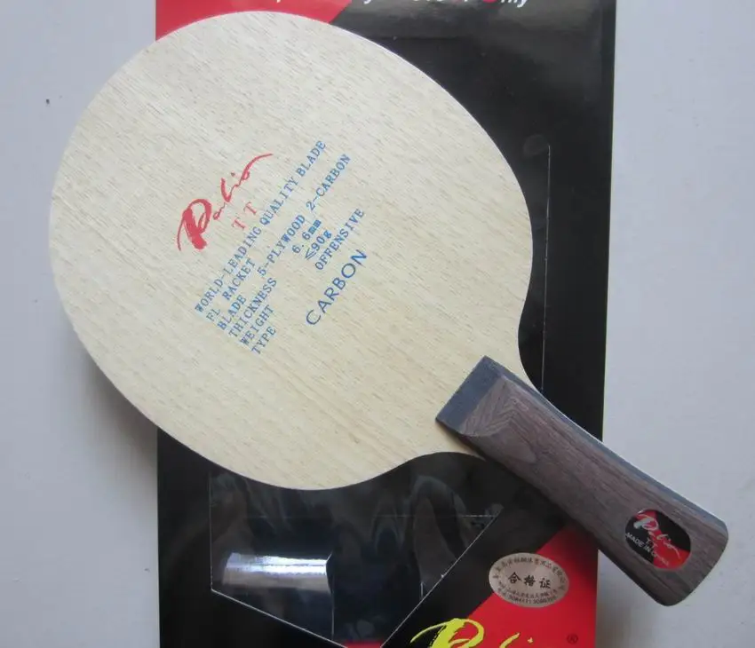Оригинальная ракетка для настольного тенниса Palio TT 5wood + 2carbon быстрой атаки с