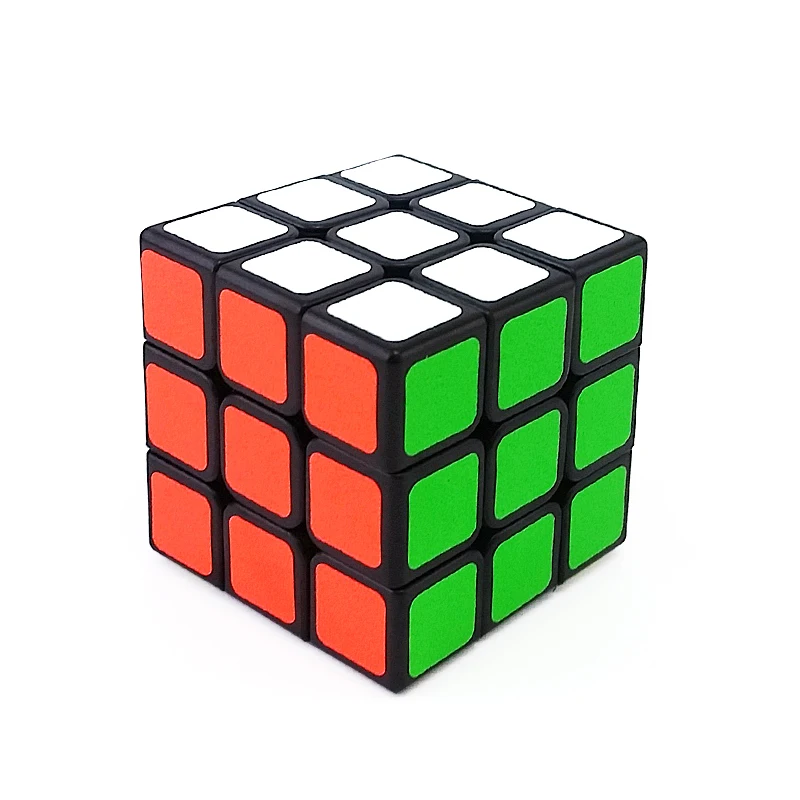 3x3x3 Magic Cube Professional Speed Black Sticker Puzzle Twist Classic Educational Toys for Children Brain Game Kids Gift | Игрушки и