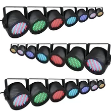 86LEDs RGB Stage Lamp LED Light DMX Lighting Projector Voice Activated DJ Light Stage Party Show Disco Flat Holiday Party Lights
