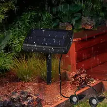 LED Durable Solar Panel Waterproof Lamp Outdoor Yard Villa Garden Lawn Decor Ground Lamp Light