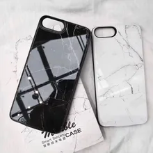 Закаленное стекло батарея зарядное устройство чехол для iPhone 7/8 3000 мАч/6000 мАч портативный внешний аккумулятор зарядное устройство для iPhone 6/7plus