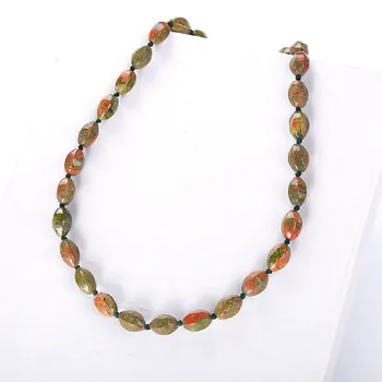

100% Original Agate Fashion Natural Stone Stripe Beads Knotted Long Tassel Necklace Statement bohemian Necklace Free Shipping
