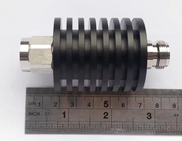 25 W 0-3 Ghz N male to N female DC-3Ghz 40/50 db антенный ввод соединитель коаксиальный разъем аттенюатор Телеком часть 25 W аттенюатор