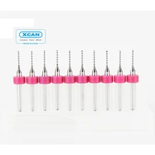 0.8mm 10 unids/lote Carburo Micro Brocas de CNC PCB Juego de Brocas
