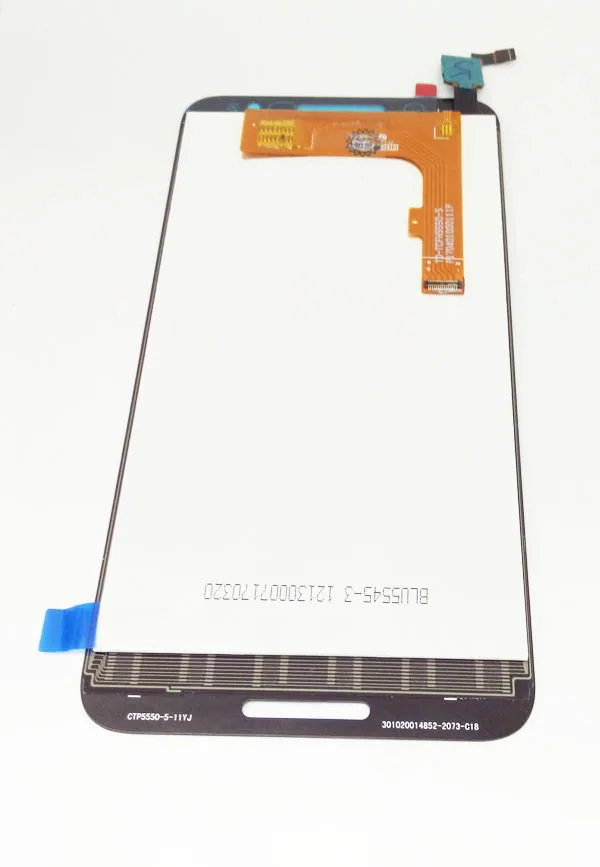 ЖК дисплей 5 дюйма для Alcatel A7 5090Y 5090 OT5090 сенсорный экран в сборе с лентой черного