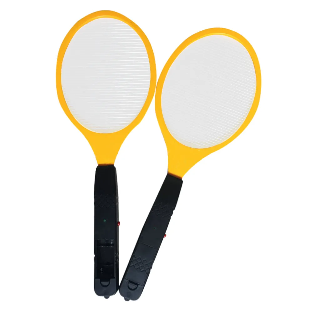 

Operated Hand Racket Electric Mosquito Swatter Insect Home Garden Bug Fly Mosquito Zapper Swatter Killer Pest Reject#/20